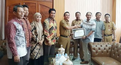 KPU Kota Bima Silaturrahmi dengan Wakil Walikota, Bahas Soal Hibah Tanah - Kabar Harian Bima