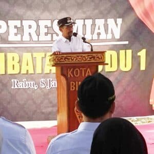 Walikota Bima Resmikan Jembatan Dodu I