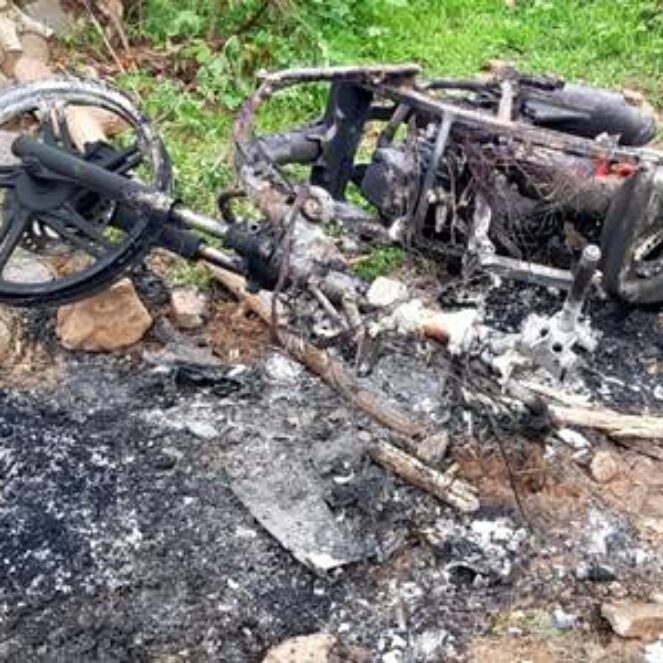 Diduga Curi Kambing, 2 Pemuda di Massa, Motornya Dibakar