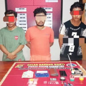 Kasus Narkoba, 3 Pemuda yang Diringkus di Salama Jadi Tersangka