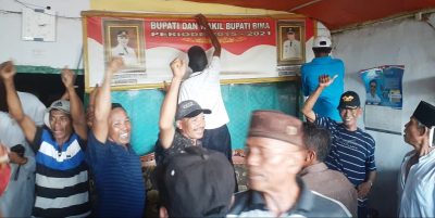 Beralih Dukung Syafa'ad, H Ahmad Jakariah Turunkan Spanduk IDP-Dahlan - Kabar Harian Bima