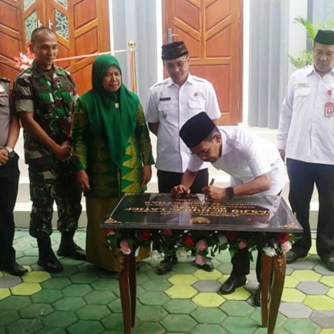 Walikota Bima Resmikan Masjid HM Nur A Latif