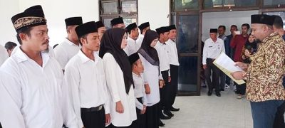 PKD Kecamatan Bolo Dilantik, Ketua Bawaslu: Jangan Asal-Asalan Bertugas - Kabar Harian Bima