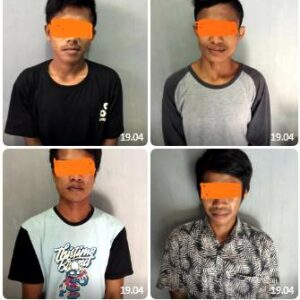 Apes, Para Penjudi ini Digrebek Bersama BB Narkoba