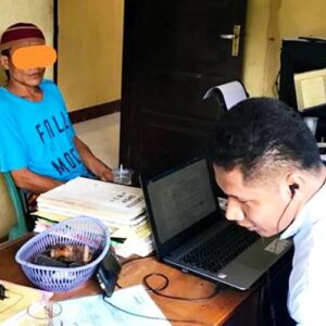 Tim Gabungan Sat Reskrim Ringkus Terduga Pelaku Pembacokan di Desa Runggu