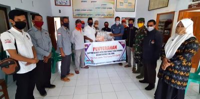 Dukungan Untuk Warga Desa Kananga, KPU Salurkan Masker dan Vitamin - Kabar Harian Bima