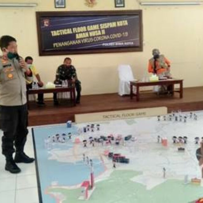PSBB Akan Diterapkan di Kota Bima, Polres dan TNI Siapkan Strategi Penyekatan