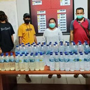 Sat Narkoba Amankan Ratusan Botol Miras di Kota Bima - Kabar Harian Bima