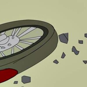 Material Proyek Berserakan Sekitar Jenamawa Telan Korban Kecelakaan