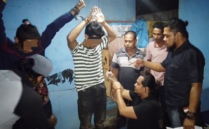 Pesta Sabu-Sabu, 4 Orang Sopir Ditangkap Tim Puma Sat Reskrim - Kabar Harian Bima