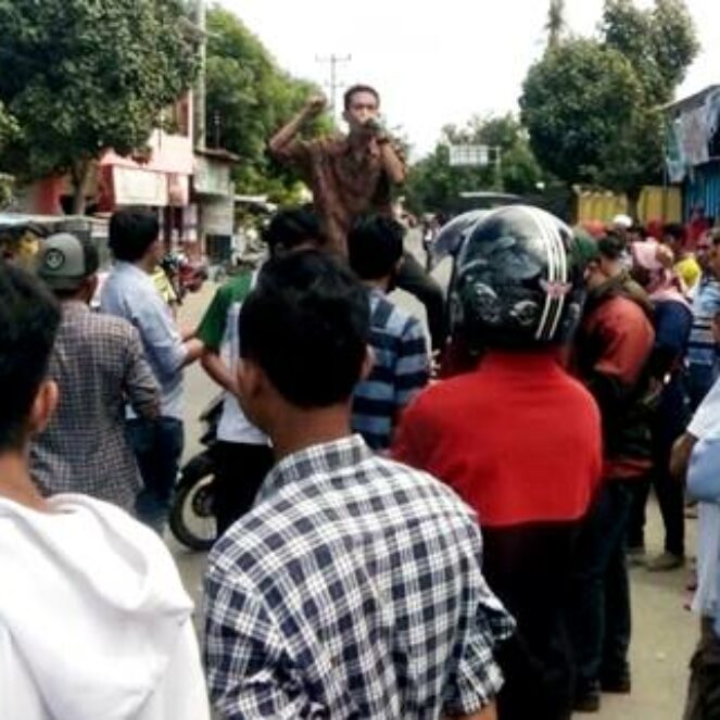 Demonstran Desak Kapolri Copot Kapolda dan Dir Reskrimsus Polda NTB