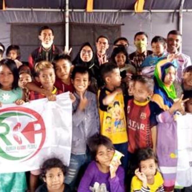 RKP Berikan Trauma Healing untuk Anak-Anak Korban Kebakaran Ntonggu