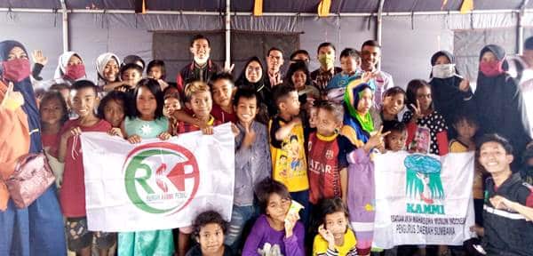 RKP Berikan Trauma Healing untuk Anak-Anak Korban Kebakaran Ntonggu - Kabar Harian Bima