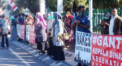 Demonstrasi Nakes Dituding Ada yang Memprovokasi - Kabar Harian Bima