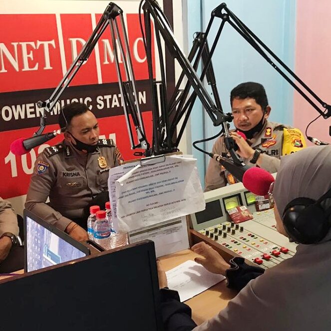 Bahas Kampung Tangguh Nusantara, Kapolres Hadiri Talk Show Bersama DMC Radio