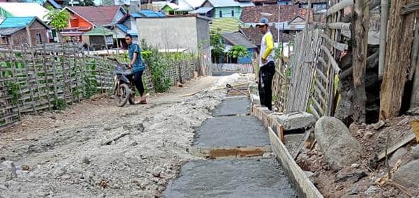 Disorot Warga, Proyek Drainase di Desa Pesa Akhirnya Diperbaiki - Kabar Harian Bima
