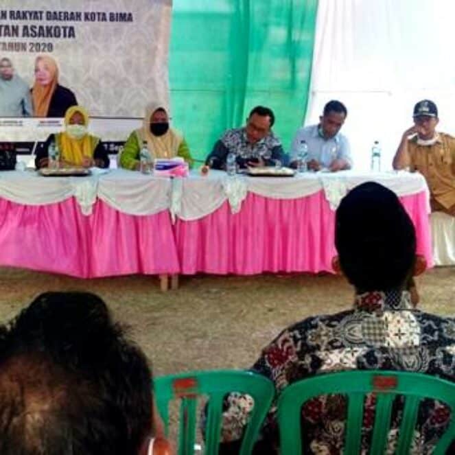 Dewan Dapil Asakota Jaring Asmara Warga Lingkungan Lewi