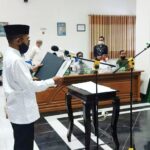 Walikota Bima Lantik H Tafsir Jadi Kepala Dinas Tenaga Kerja - Kabar Harian Bima