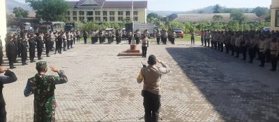 Pengamanan Unjuk Rasa di Bima, 342 Personil TNI-Polri Diturunkan - Kabar Harian Bima