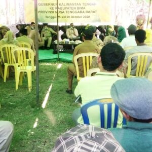 Belajar Pola Bertani Jagung, Gubernur Kalteng Kunker di Bima
