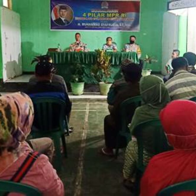 HM Syafruddin Sosialisasi 4 Pilar Kebangsaan di Kelurahan Rabangodu Selatan