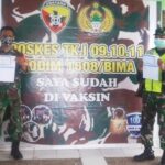 Serbuan Vaksinasi TNI POLRI di Wilayah Tertorial Kodim 1608 Bima - Kabar Harian Bima