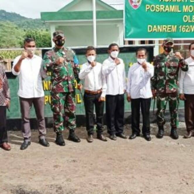 Danrem 162/WB Brigjen TNI Rizal Ramdani Tinjau Lokasi TMMD di Bima