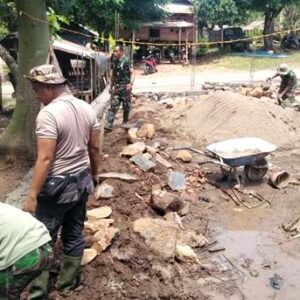 TNI-Polri Bersinergi Sukseskan TMMD di Kecamatan Monta