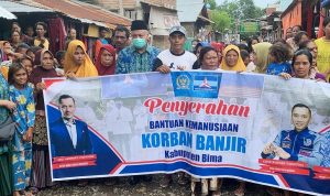 Anggota DPR RI Nanang Samodra Hadir Beri Bantuan untuk Korban Banjir di Bima - Kabar Harian Bima