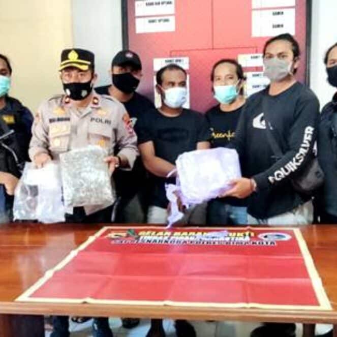 Ambil Ganja Kering Berat 914 Gram dari JNE, Pria Ini Diringkus