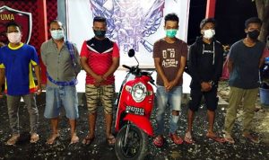 6 Orang Terduga Penadah Motor Curian Diseret ke Kantor Polisi - Kabar Harian Bima