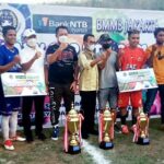 Kalahkan Garuda Elektrik Dompu, Gol Tunggal Hendra Antar Galaxy FC Juara - Kabar Harian Bima