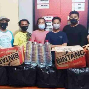 Polisi Hentikan Hiburan Malam di Nungga, Bir dan Arak Disita - Kabar Harian Bima