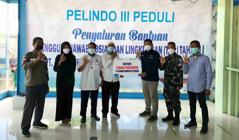 Bantuan TJSL Tahap II Diserahkan, Warga Puji Perhatian dan Kebaikan Pelindo III