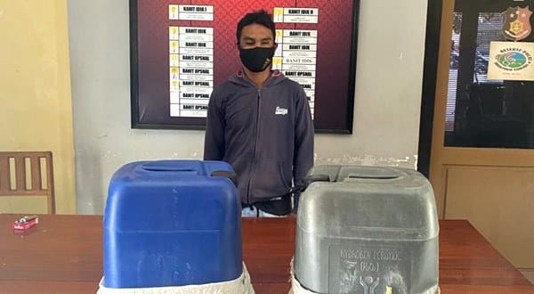 Polisi Sita Sofi 2 Jerigen Ukuran 30 Liter Milik Tukang Ojek - Kabar Harian Bima