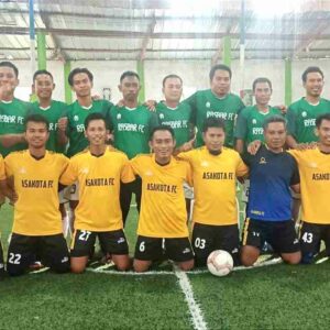 Laga Final Futsal, Tim PC PGRI Asakota Kalahkan PC PGRI Rasanae Barat