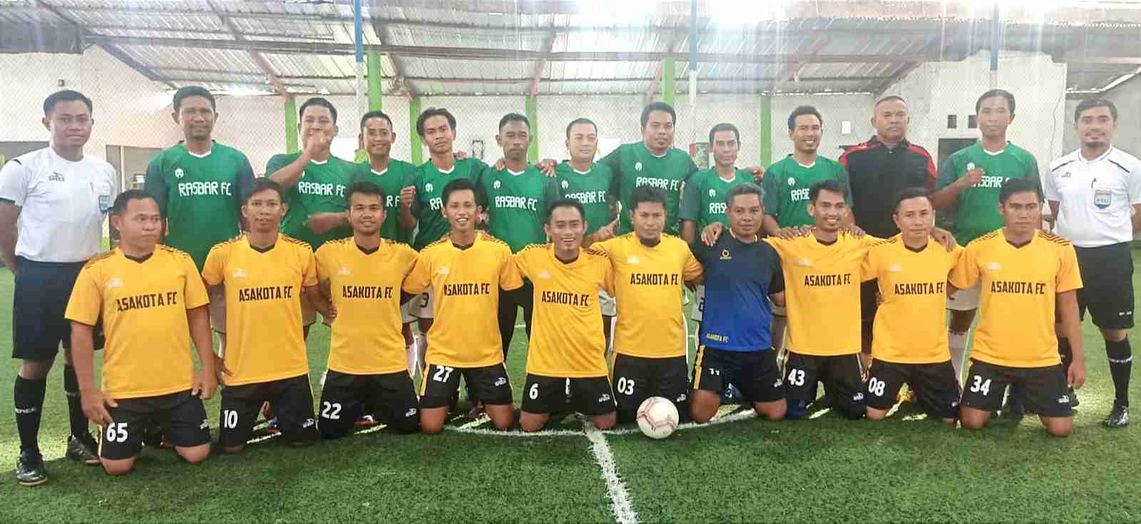 Laga Final Futsal, Tim PC PGRI Asakota Kalahkan PC PGRI Rasanae Barat - Kabar Harian Bima