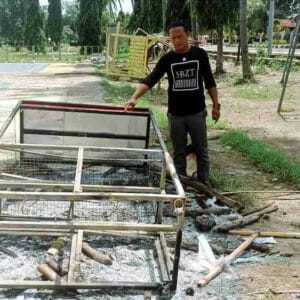 Rombong Kopi Bantuan BNN Provinsi Dibakar, Kasat Pol PP Bakal Dilapor Polisi - Kabar Harian Bima