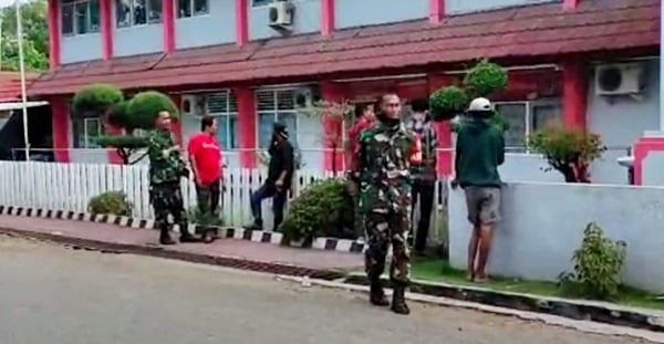 Pengamanan, Polisi dan TNI Jaga Ketat Rutan Bima - Kabar Harian Bima