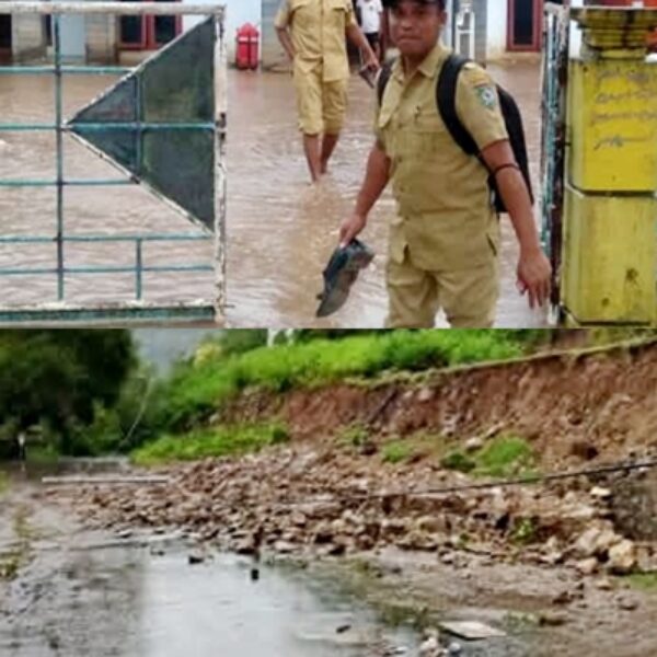 Bencana di Kota Bima, Jatibaru Barat Banjir dan Dodu Tanah Longsor