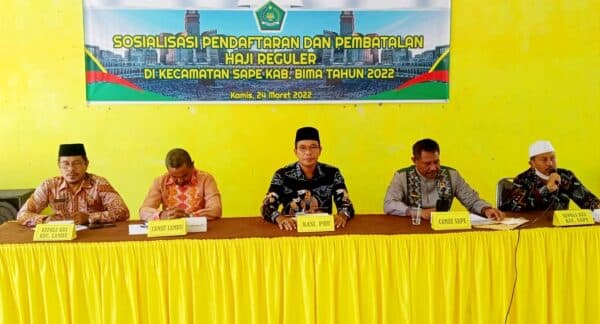 Kemenag Kabupaten Bima Sosialisasi Pendaftaran dan Pembatalan Haji - Kabar Harian Bima
