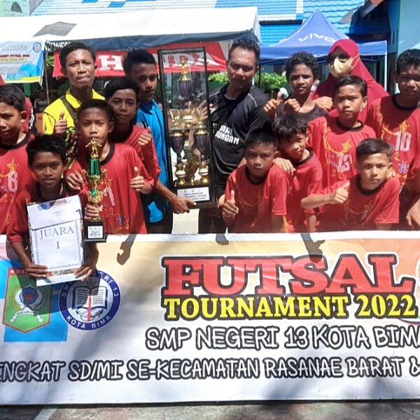 SDN 58 Tambana Juara Final Futsal Pelajar