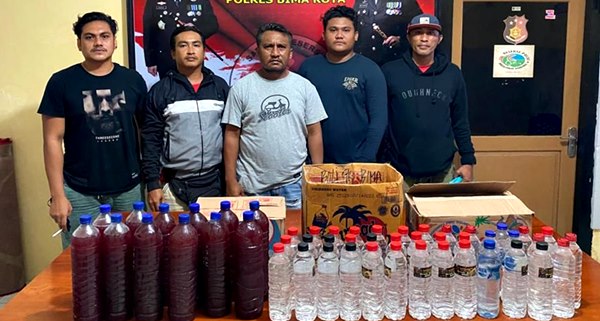 Jelang Ramadan, Tim Cobra Bravo Sita 52 Botol Miras - Kabar Harian Bima