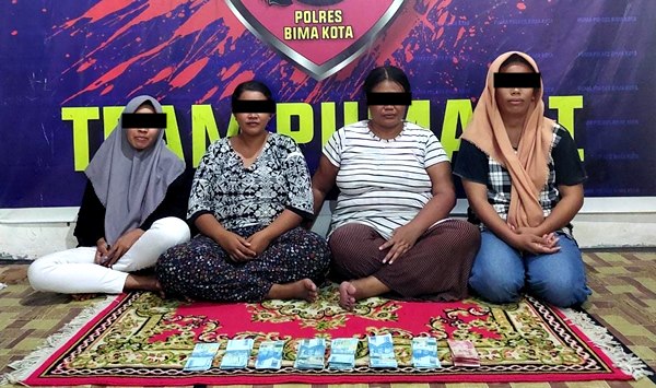 Diduga Mencuri, 4 Wanita Diamankan Tim Puma - Kabar Harian Bima