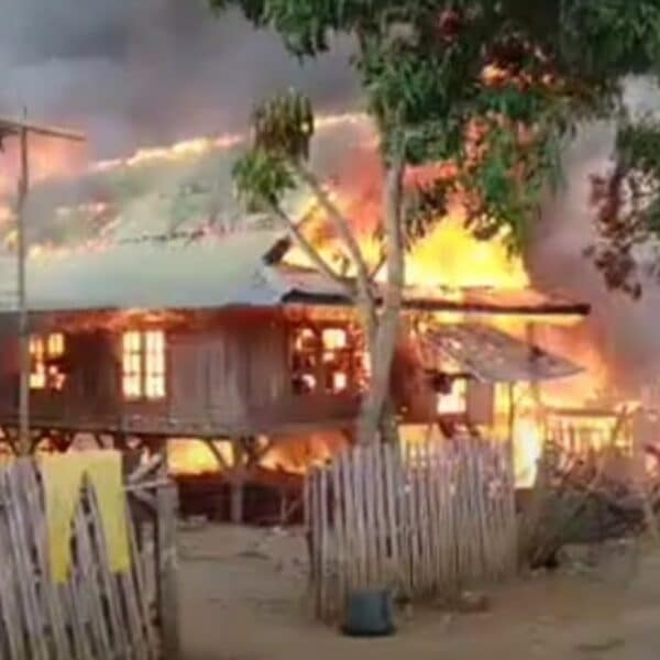 5 Rumah Warga Kelurahan Nitu Terbakar
