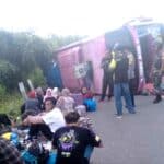 Bus Tiara Mas Jatuh di Alas Sumbawa, Belasan Penumpang Terluka - Kabar Harian Bima