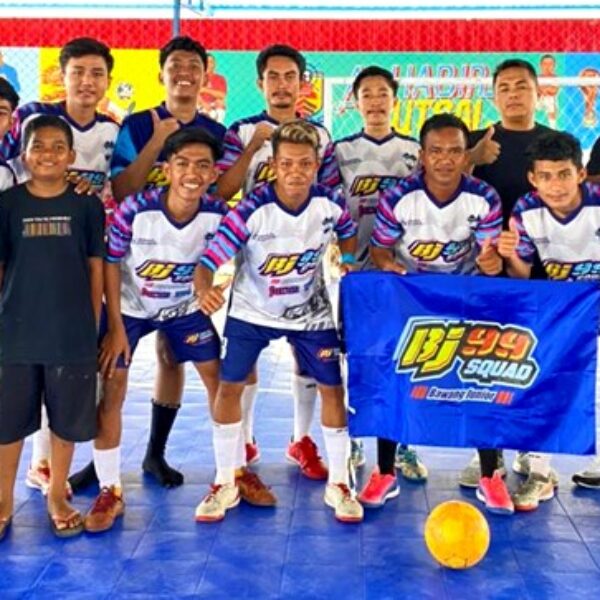 BJ99 Sabet Trofi Juara Futsal Gubernur Cup I