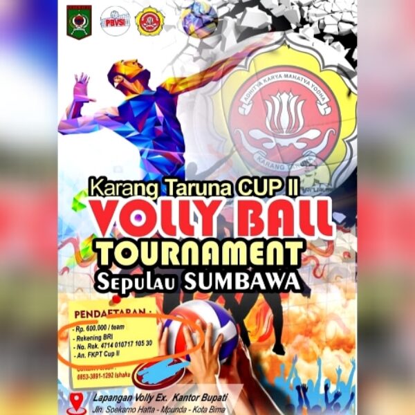 Pertandingan Volly Ball Se-Pulau Sumbawa FPKT Cup II Segera Digelar