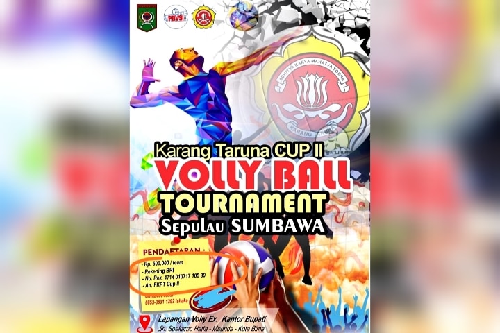 Pertandingan Volly Ball Se-Pulau Sumbawa FPKT Cup II Segera Digelar - Kabar Harian Bima