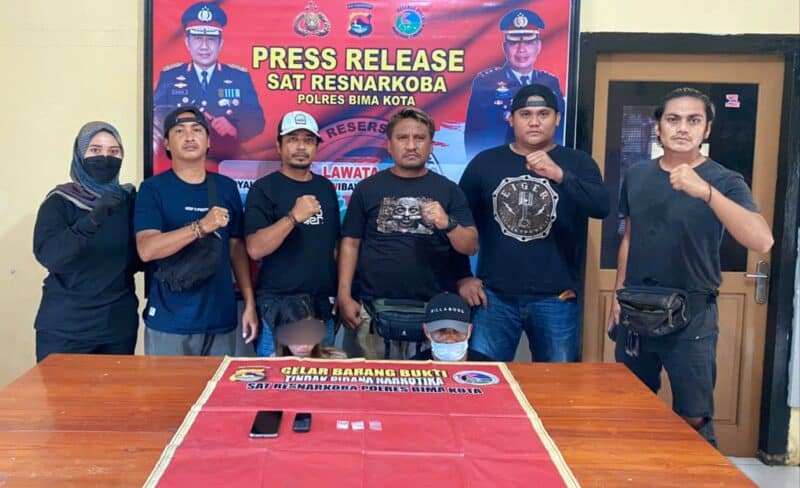 Ungkap Sabu-Sabu di Penaraga dan Tanjung, Sat Narkoba Amankan 3 Pelaku - Kabar Harian Bima